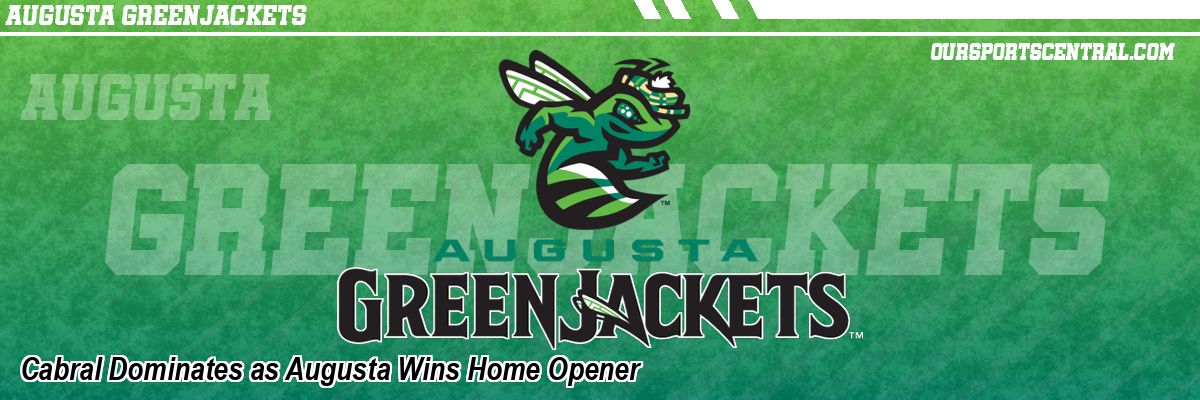 Cabral Dominates as Augusta Wins Home Opener
