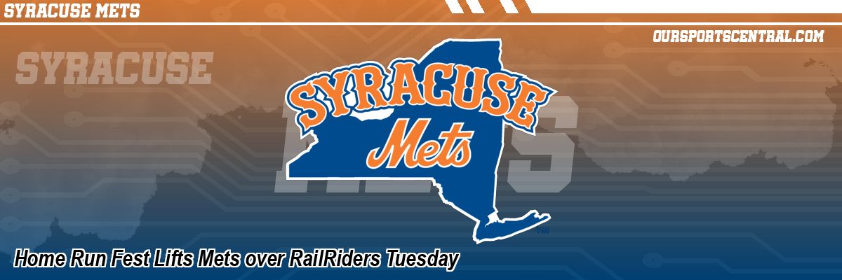 Home Run Fest Lifts Mets over RailRiders Tuesday