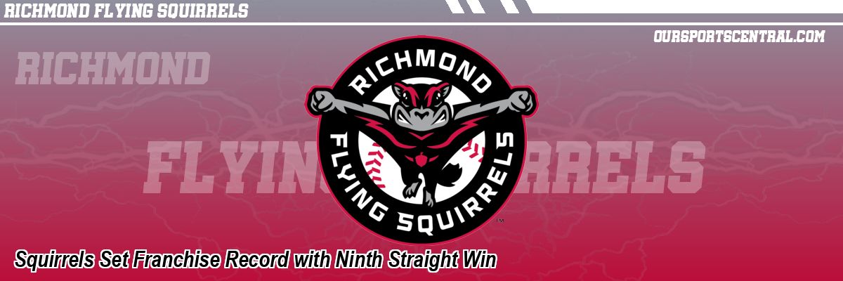 Squirrels Set Franchise Record with Ninth Straight Win