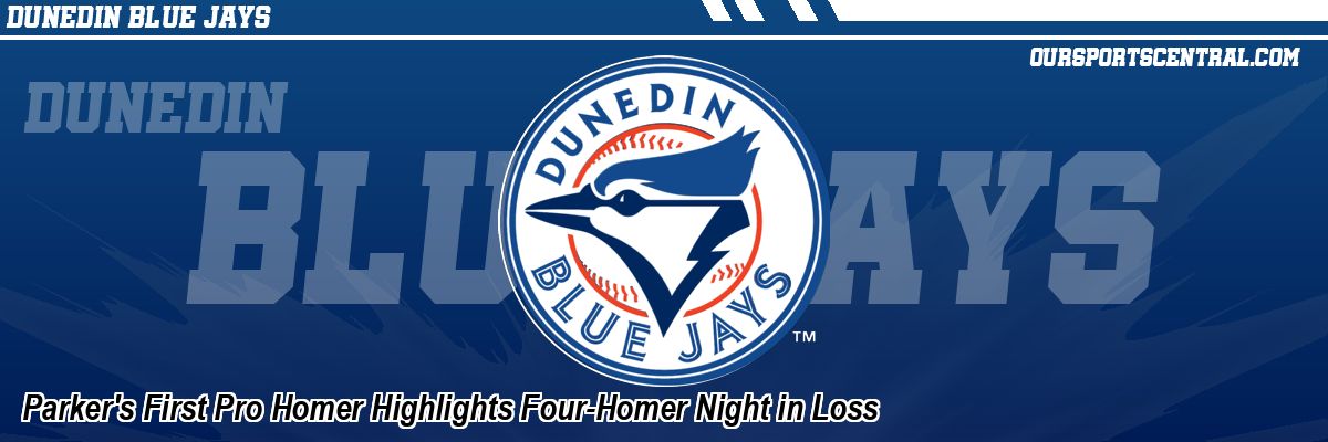 Parker's First Pro Homer Highlights Four-Homer Night in Loss