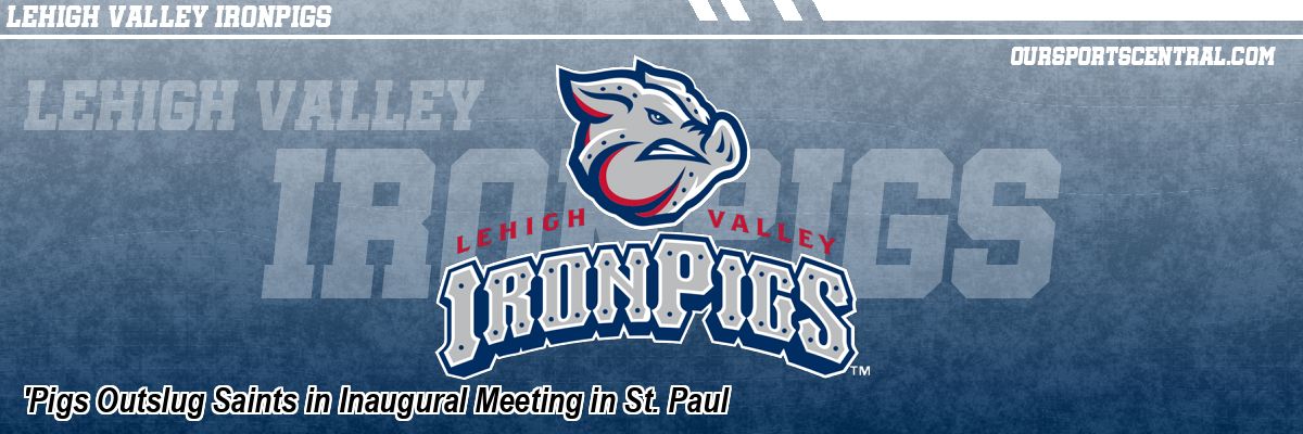 'Pigs Outslug Saints in Inaugural Meeting in St. Paul