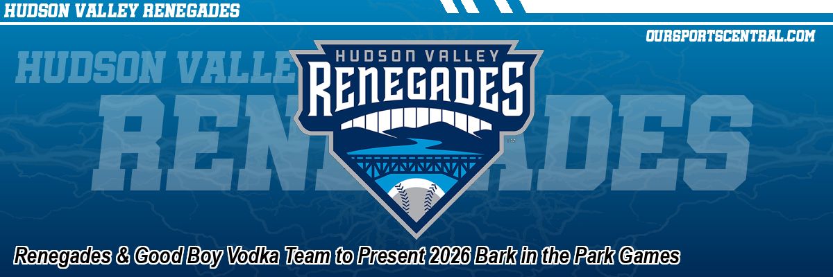 Renegades & Good Boy Vodka Team to Present 2026 Bark in the Park Games