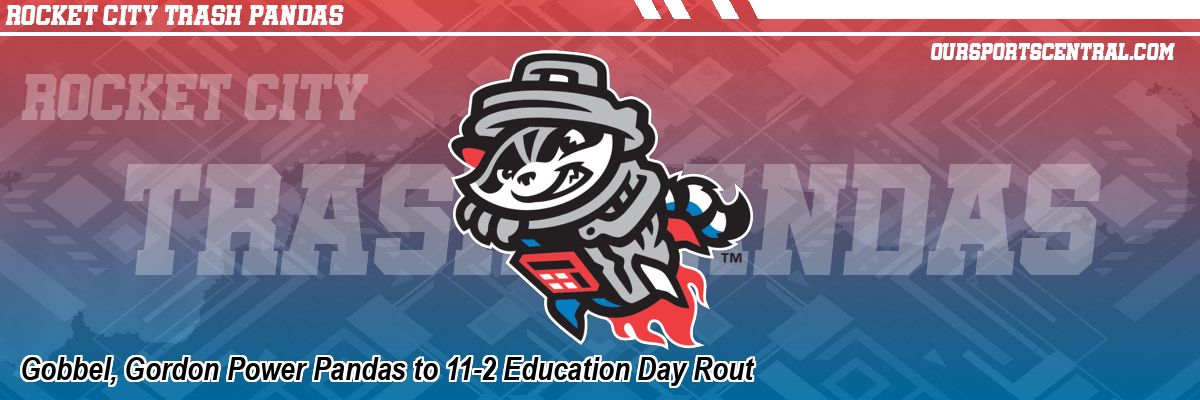 Gobbel, Gordon Power Pandas to 11-2 Education Day Rout