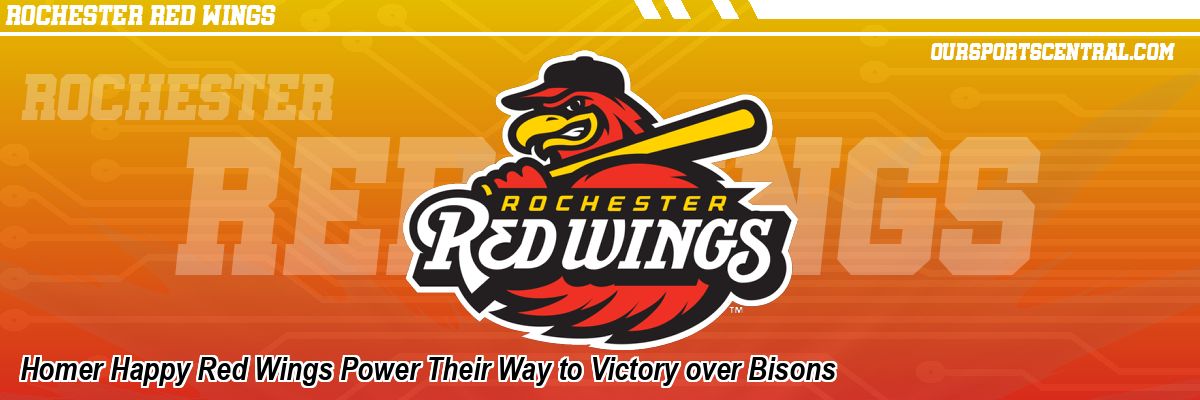 Homer Happy Red Wings Power Their Way to Victory over Bisons