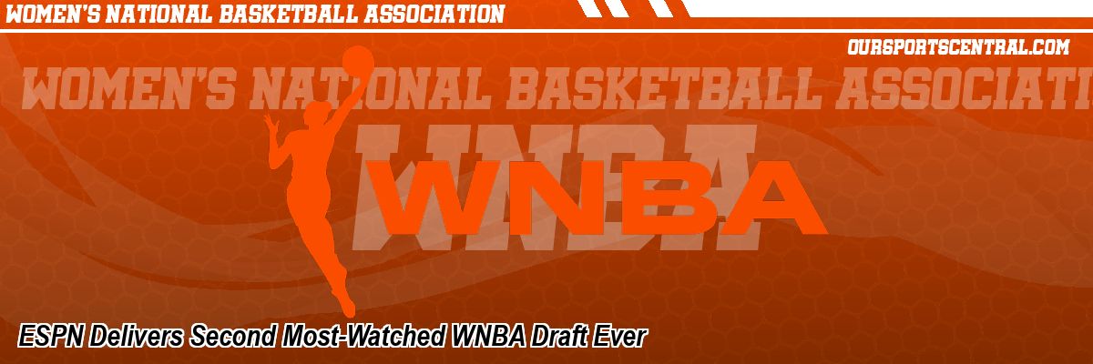 ESPN Delivers Second Most-Watched WNBA Draft Ever