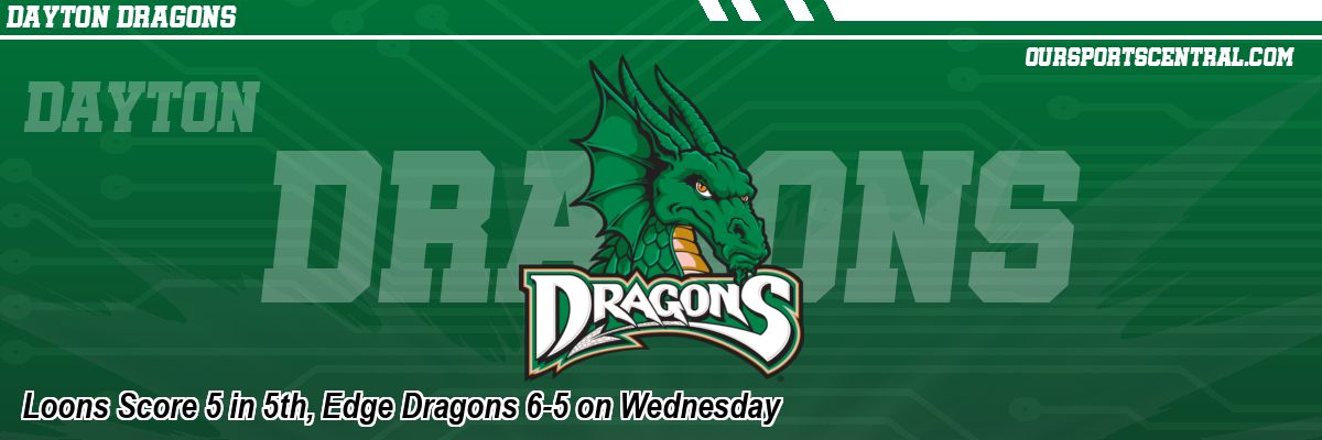 Loons Score 5 in 5th, Edge Dragons 6-5 on Wednesday