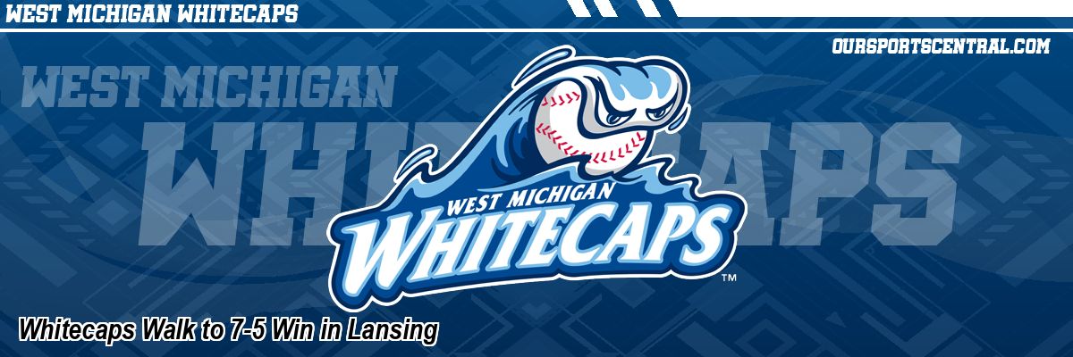 Whitecaps Walk to 7-5 Win in Lansing