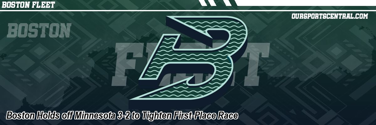 Boston Holds off Minnesota 3-2 to Tighten First-Place Race