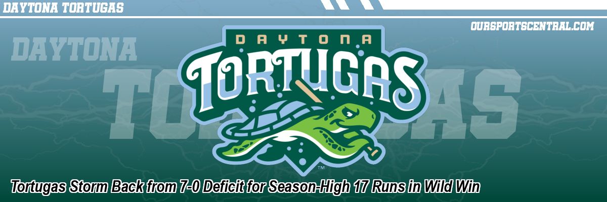 Tortugas Storm Back from 7-0 Deficit for Season-High 17 Runs in Wild Win