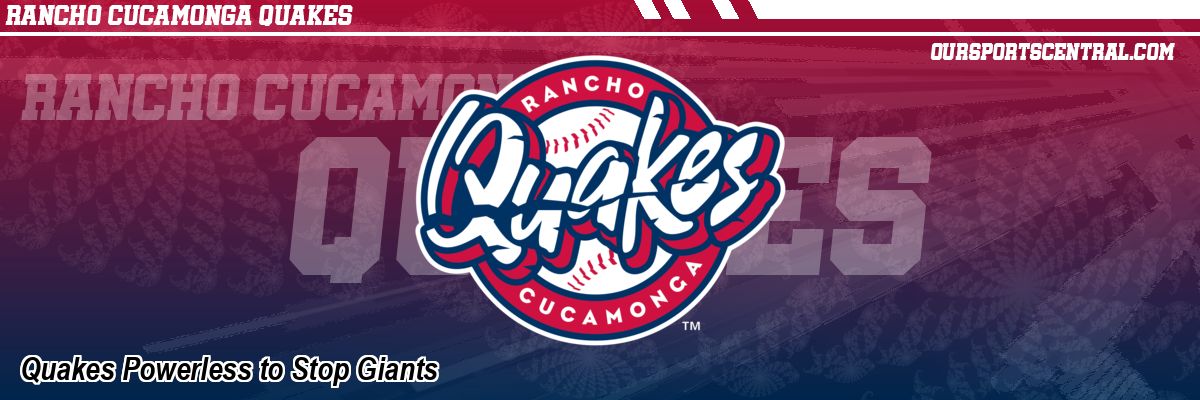 Quakes Powerless to Stop Giants