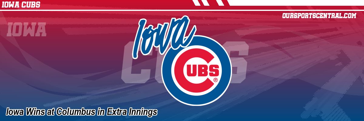 Iowa Wins at Columbus in Extra Innings