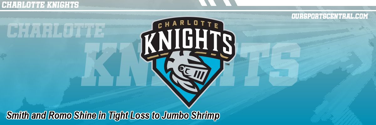 Smith and Romo Shine in Tight Loss to Jumbo Shrimp