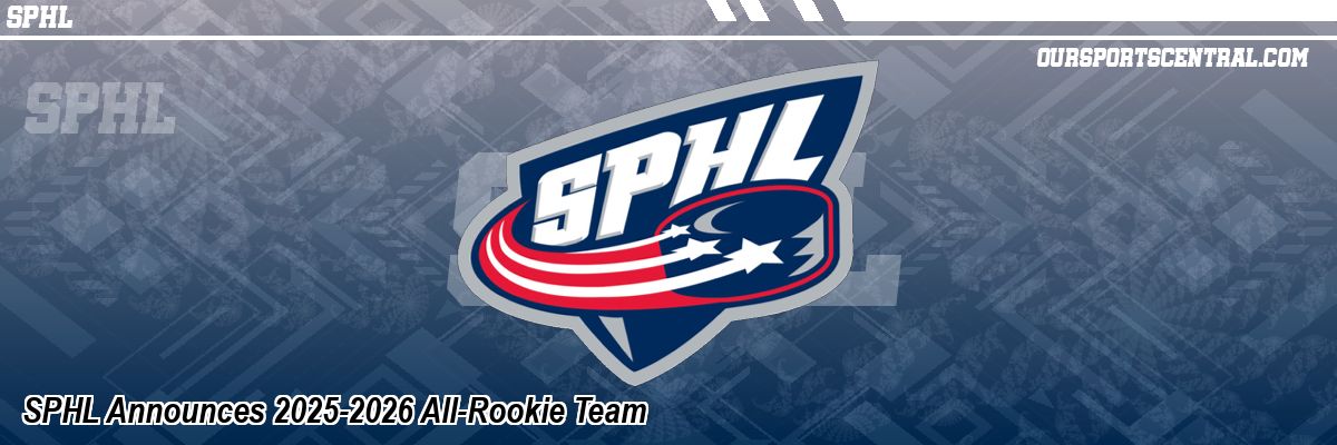 SPHL Announces 2025-2026 All-Rookie Team