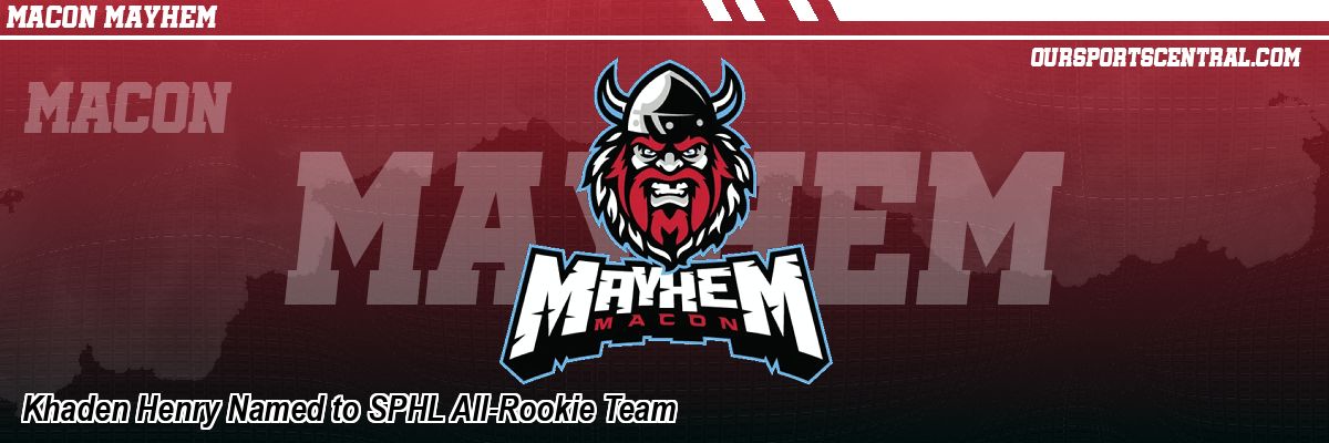 Khaden Henry Named to SPHL All-Rookie Team