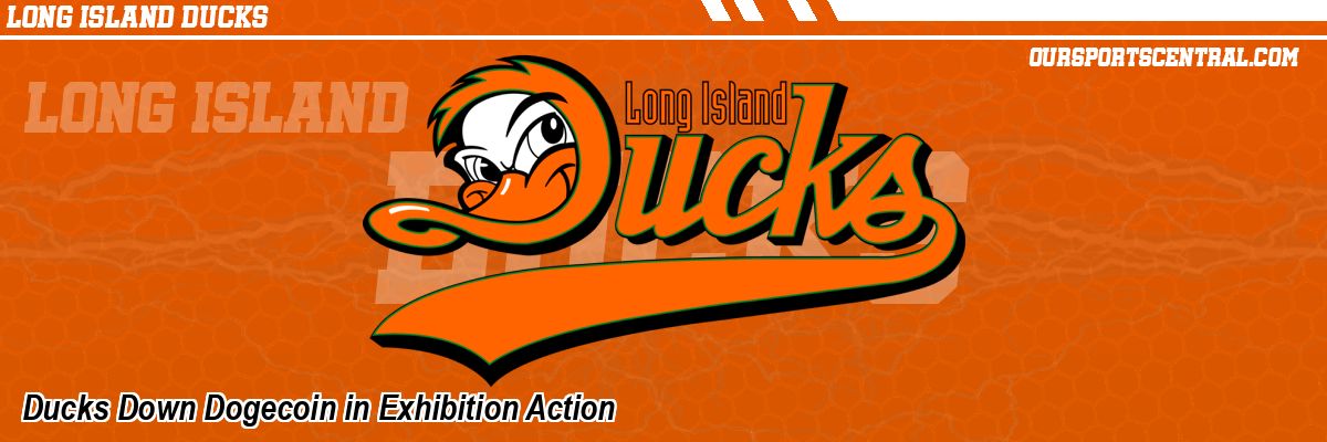 Ducks Down Dogecoin in Exhibition Action