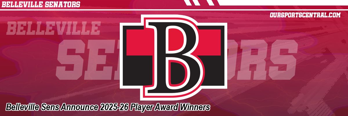 Belleville Sens Announce 2025-26 Player Award Winners