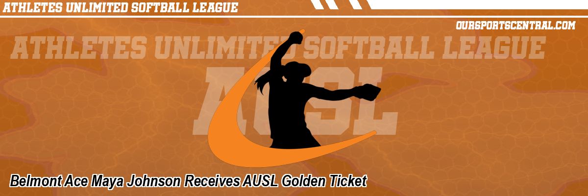 Belmont Ace Maya Johnson Receives AUSL Golden Ticket
