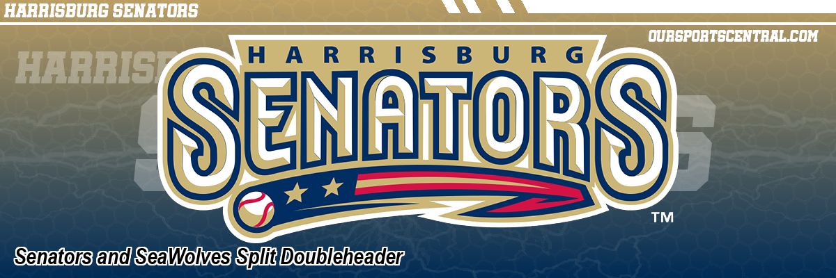 Senators and SeaWolves Split Doubleheader