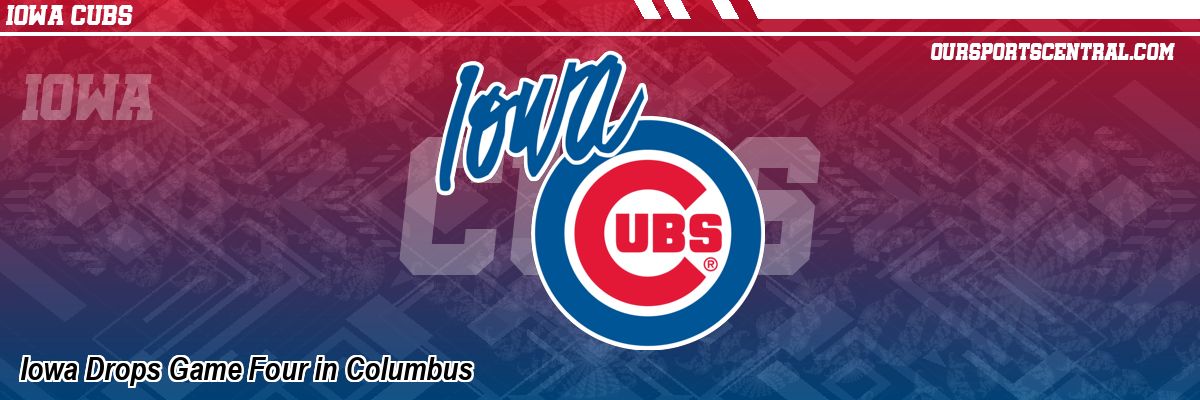 Iowa Drops Game Four in Columbus
