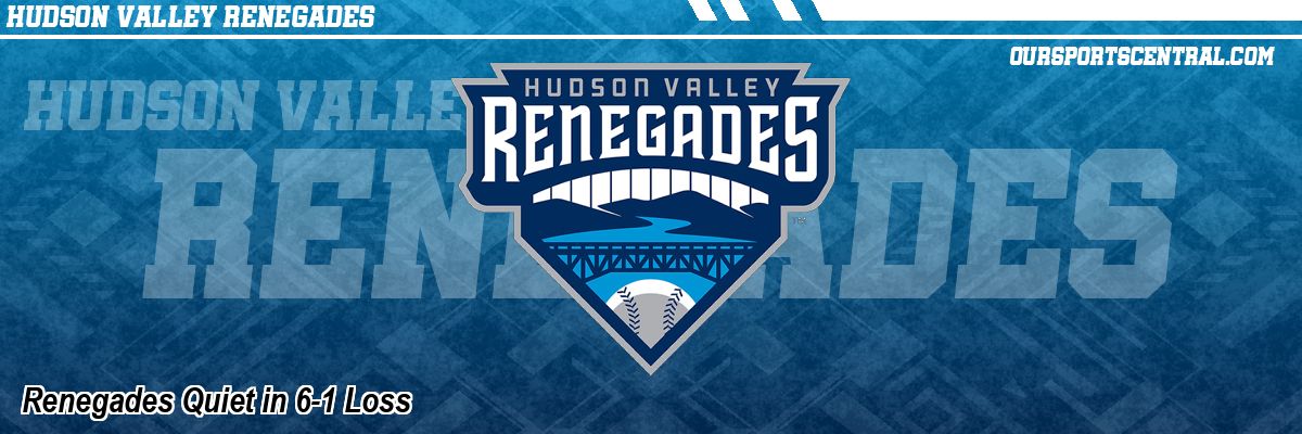 Renegades Quiet in 6-1 Loss