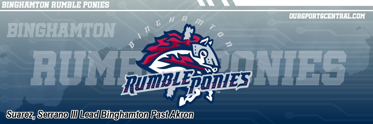 Suarez, Serrano III Lead Binghamton Past Akron