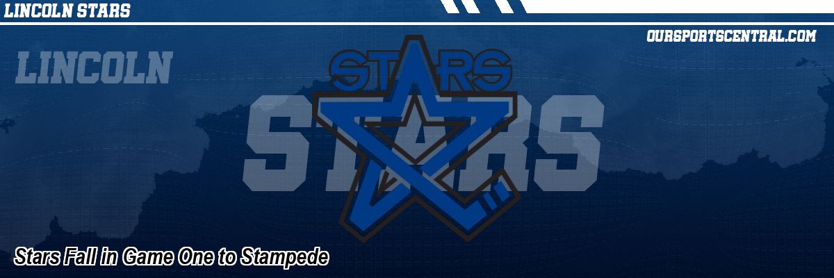 Stars Fall in Game One to Stampede