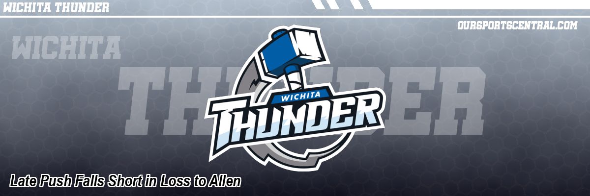 Late Push Falls Short in Loss to Allen