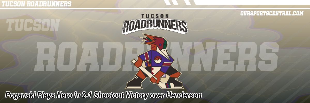 Poganski Plays Hero in 2-1 Shootout Victory over Henderson