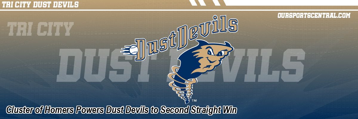 Cluster of Homers Powers Dust Devils to Second Straight Win