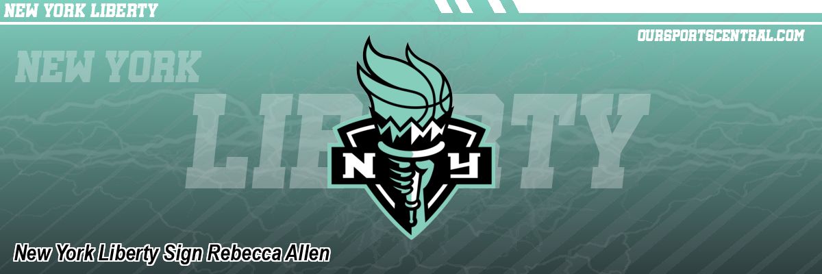 New York Liberty Sign Rebecca Allen