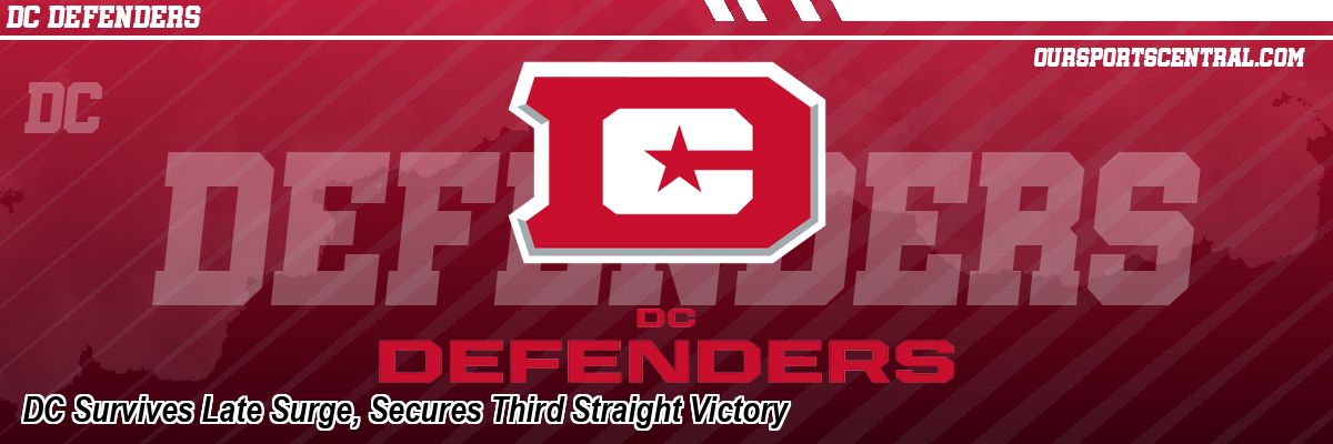 DC Survives Late Surge, Secures Third Straight Victory