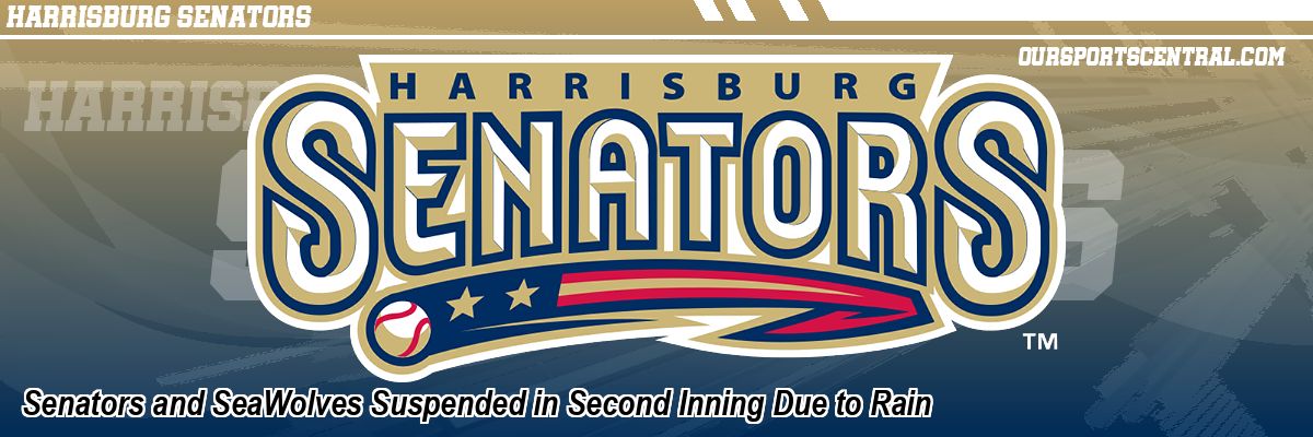 Senators and SeaWolves Suspended in Second Inning Due to Rain