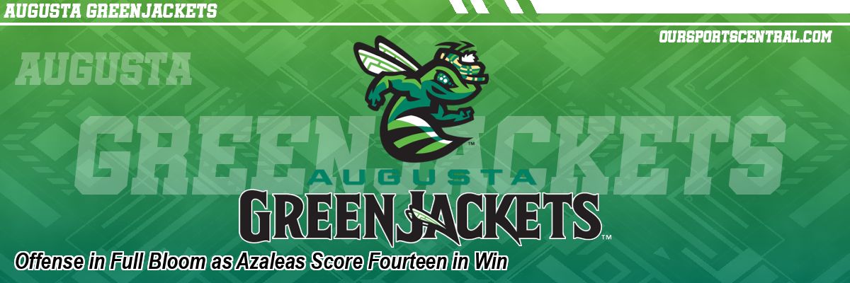 Offense in Full Bloom as Azaleas Score Fourteen in Win