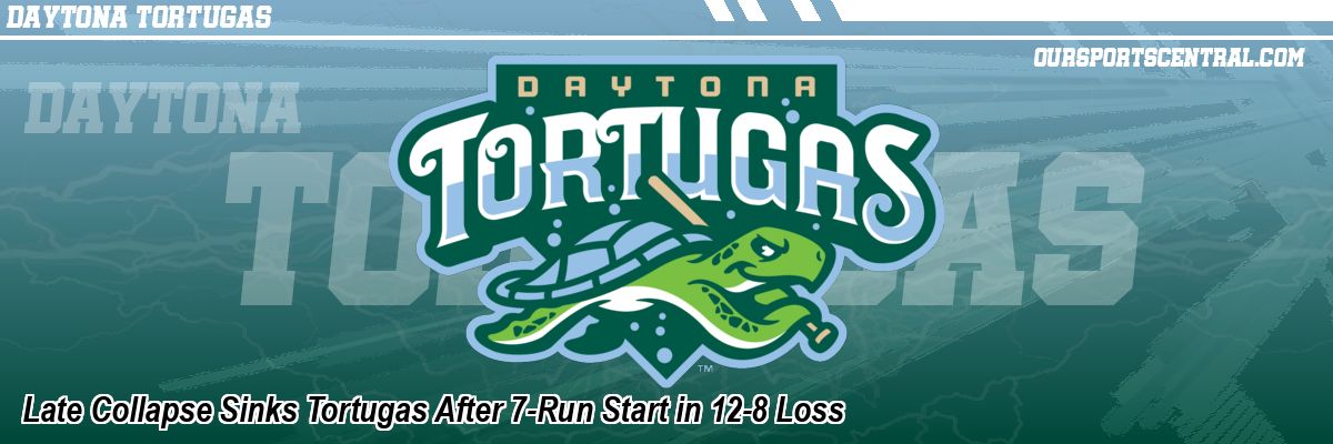 Late Collapse Sinks Tortugas After 7-Run Start in 12-8 Loss