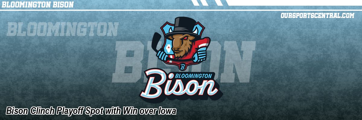 Bison Clinch Playoff Spot with Win over Iowa