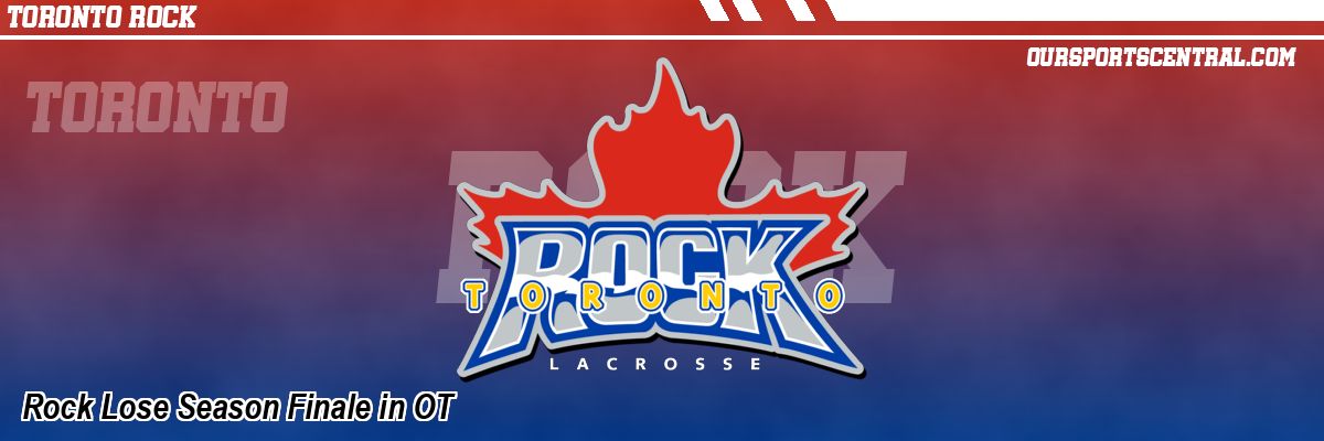 Rock Lose Season Finale in OT
