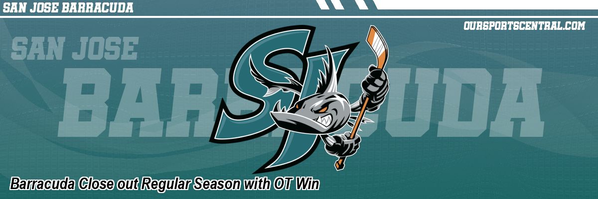 Barracuda Close out Regular Season with OT Win