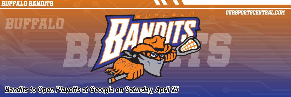 Bandits to Open Playoffs at Georgia on Saturday, April 25