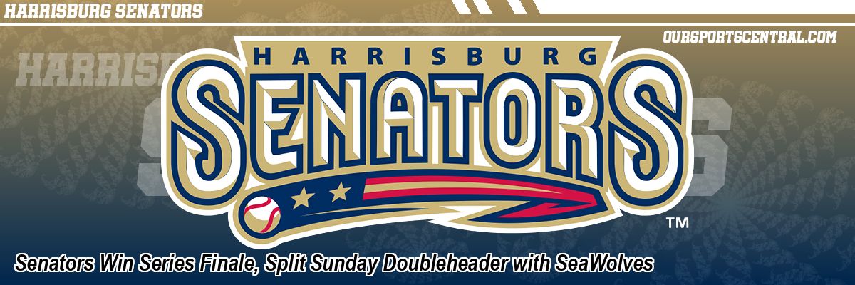 Senators Win Series Finale, Split Sunday Doubleheader with SeaWolves