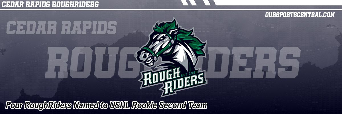 Four RoughRiders Named to USHL Rookie Second Team