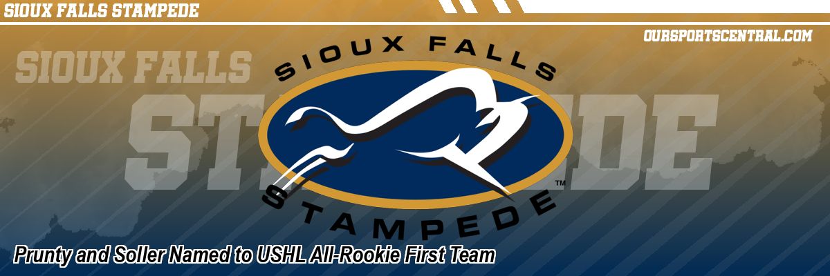 Prunty and Soller Named to USHL All-Rookie First Team