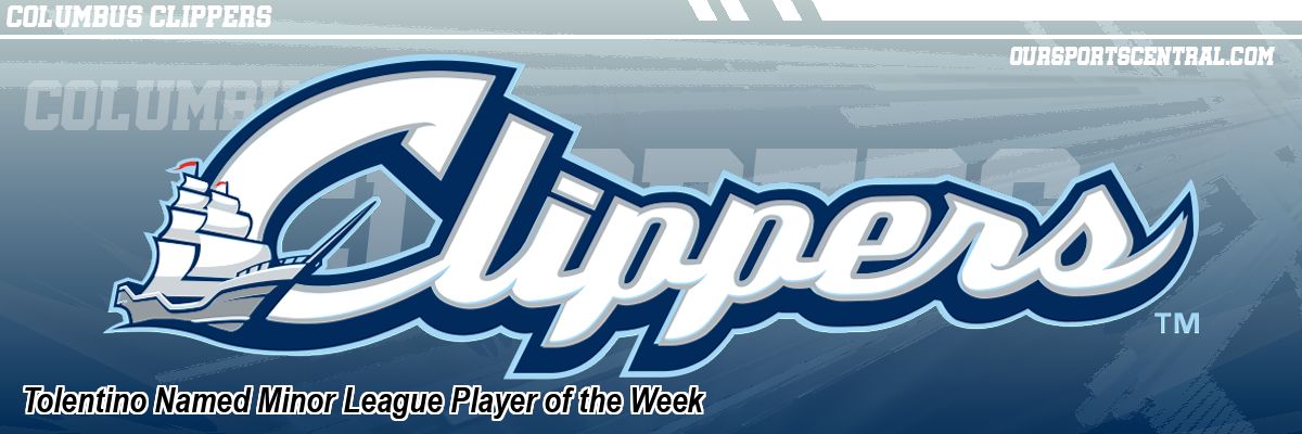 Tolentino Named Minor League Player of the Week