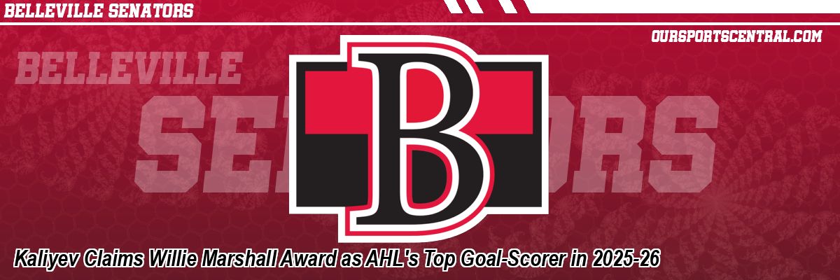 Kaliyev Claims Willie Marshall Award as AHL's Top Goal-Scorer in 2025-26