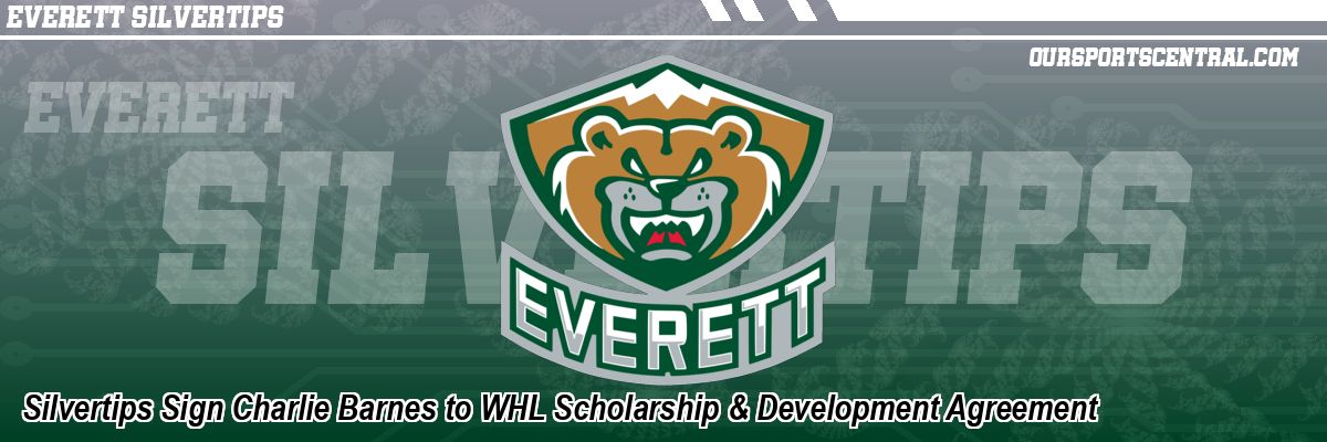 Silvertips Sign Charlie Barnes to WHL Scholarship & Development Agreement