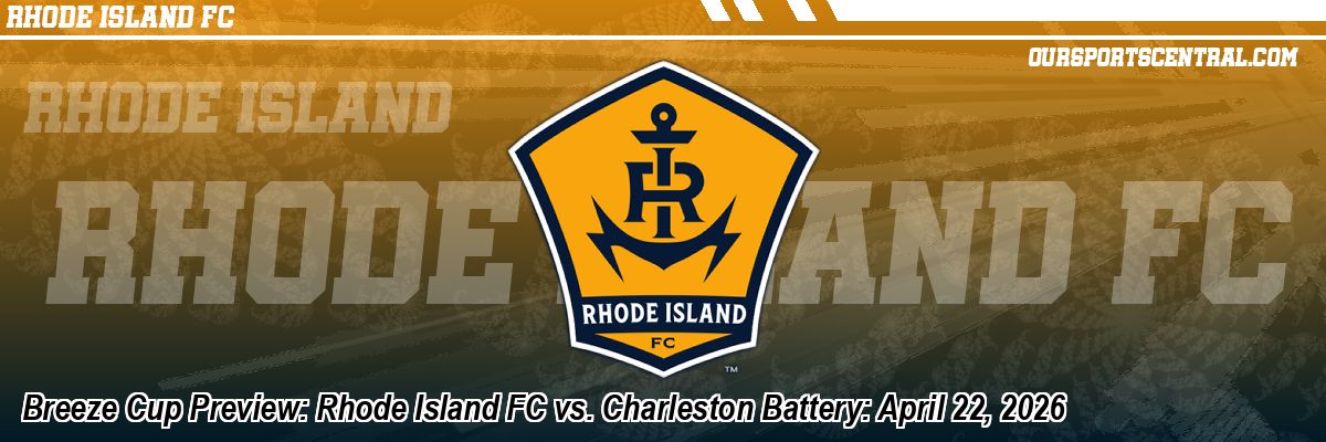 Breeze Cup Preview: Rhode Island FC vs. Charleston Battery: April 22, 2026