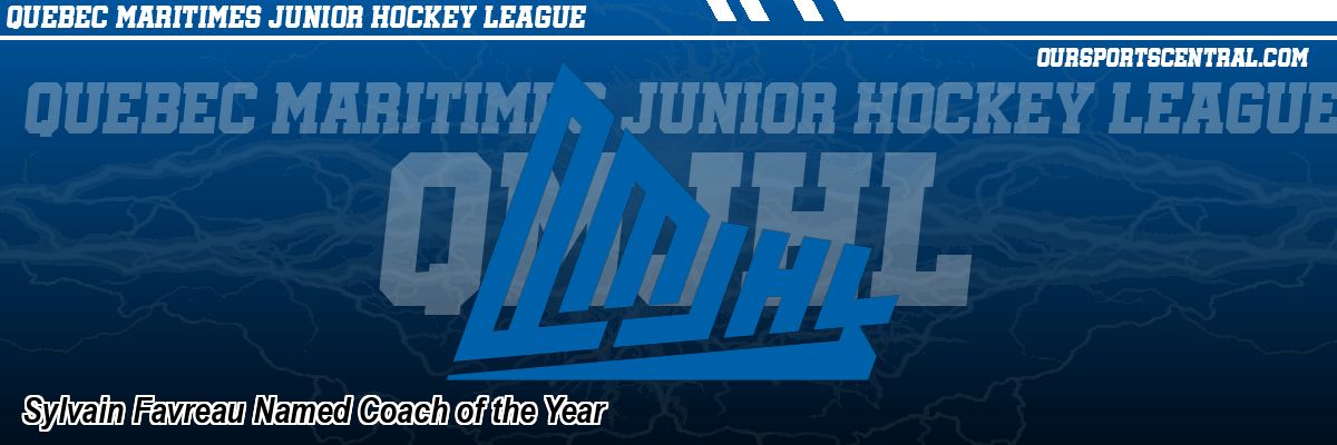 Sylvain Favreau Named Coach of the Year