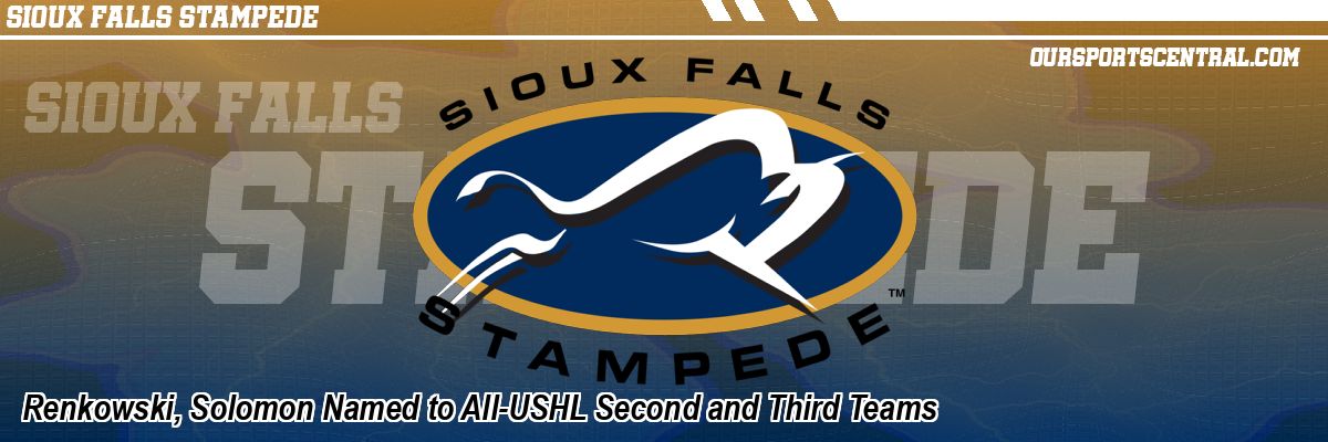 Renkowski, Solomon Named to All-USHL Second and Third Teams