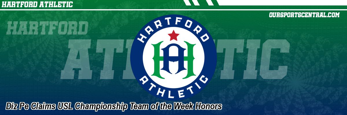 Diz Pe Claims USL Championship Team of the Week Honors