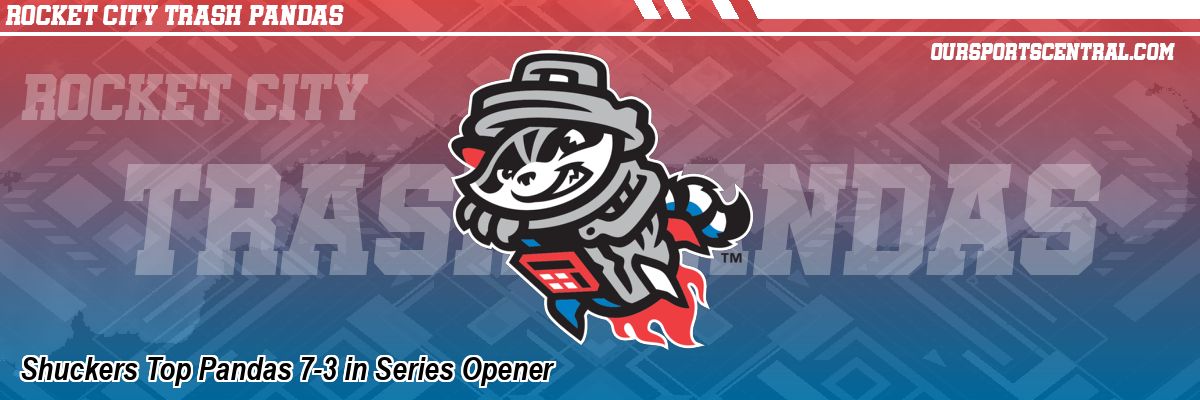 Shuckers Top Pandas 7-3 in Series Opener