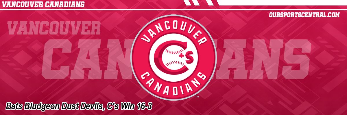 Bats Bludgeon Dust Devils, C's Win 16-3